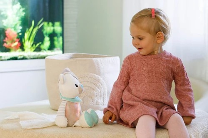 Maskotka dla dzieci InnoGIO GIO Friends Angelo Interactive Plush Toy GIO-880 muzyczna (5904405021125) - obraz 6