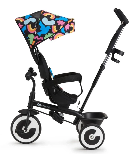 Триколісний велосипед Kinderkraft Aston Aston Happy Shapes (KRASTO00HAP0000) - зображення 3
