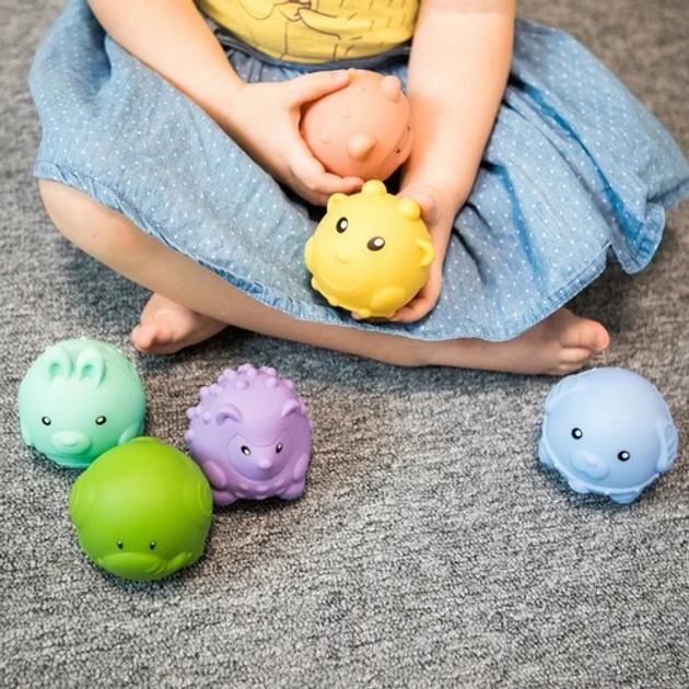 Maskotka dla dzieci InnoGIO GIO Sensor Sensory Balls in Different Shapes GIO-961 (5904405021101) - obraz 11