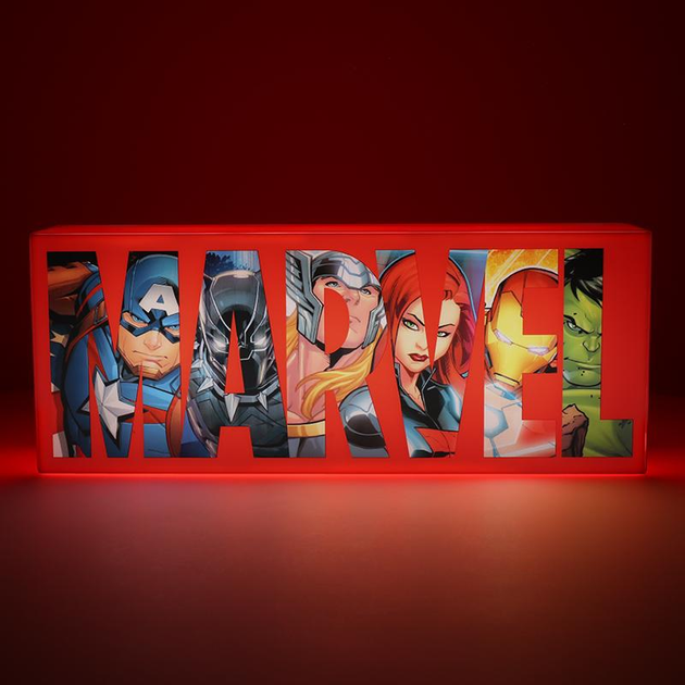 Lampka Paladone Marvel Avengers Logo Light (PP12415MAV3) - obraz 3