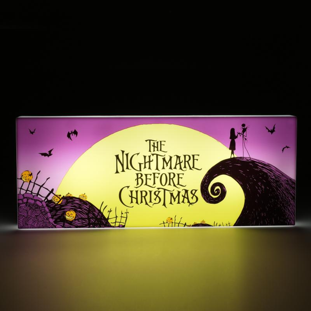 Лампа Paladone The Nightmare Before Christmas Logo Light (PP12276NBC) - зображення 2