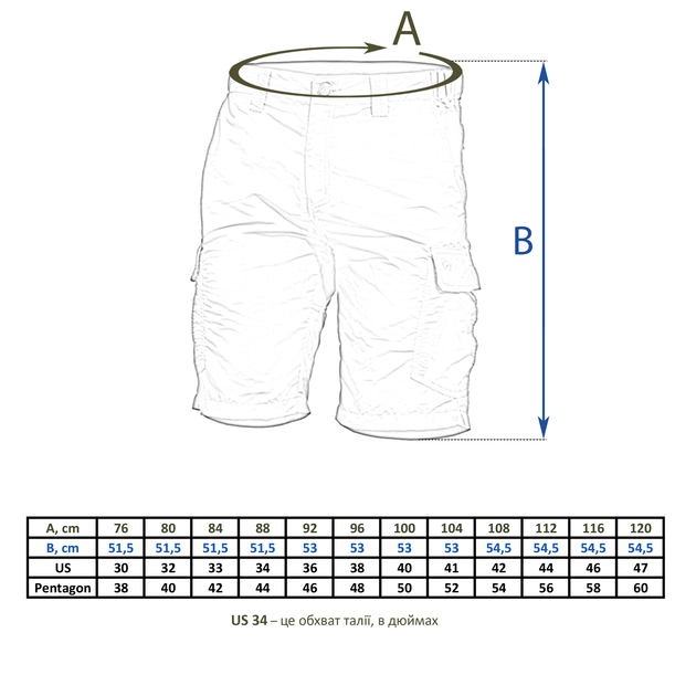 Шорти тактичні Pentagon Renegade Savanna Темна олива, US 38 - зображення 2
