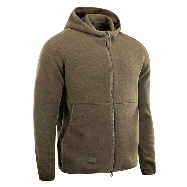 Тактическая M-Tac кофта Lite Microfleece Hoodie Army Olive олива S - изображение 2