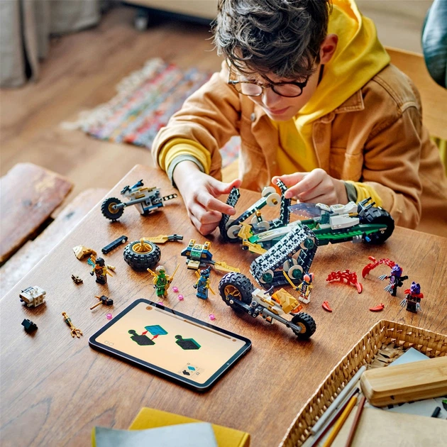 Конструктор LEGO NINJAGO Комби-автомобиль команды ниндзя 576