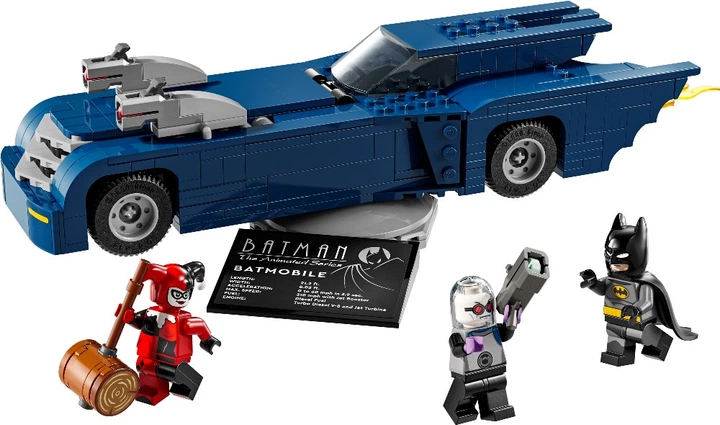 Конструктор LEGO DC Batman Бетмен на бетмобілі проти Харлі Квін і Містера Фріза 435 деталей (76274) - Фото 2 Конструктор LEGO DC Batman Бетмен на бетмобілі проти Харлі Квін і Містера Фріза 435 деталей (76274) - зображення 2