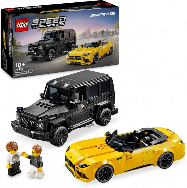 Конструктор LEGO Speed Champions Mercedes-AMG G 63 и Mercedes-AMG