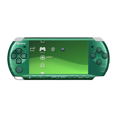 Консоль Sony PlayStation Portable Slim PSP-3ххх Limited Edition Модифікована 32GB Spirited Green Б/У - Фото 1 Консоль Sony PlayStation Portable Slim PSP-3ххх Limited Edition Модифікована 32GB Spirited Green Б/У - зображення 1