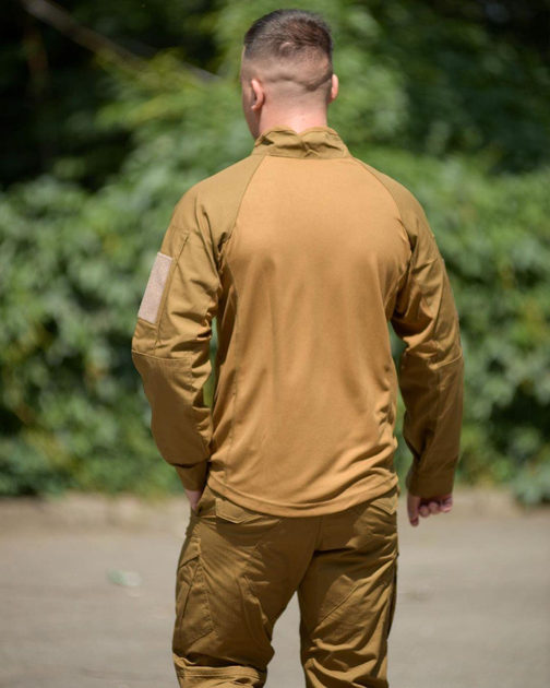 Тактичні костюм «Military» колір койот Сорочка убакс + штани кайман 54 - зображення 2