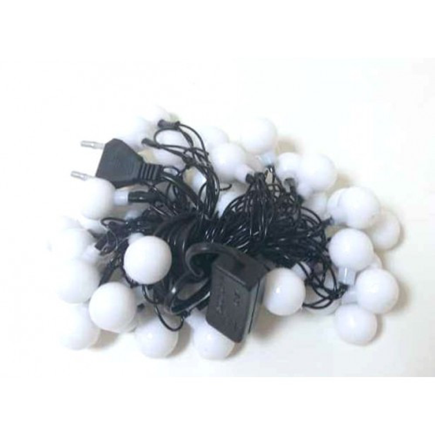 Новогодняя светодиодная гирлянда LED 40P T4 Multi шарики для декораций ...