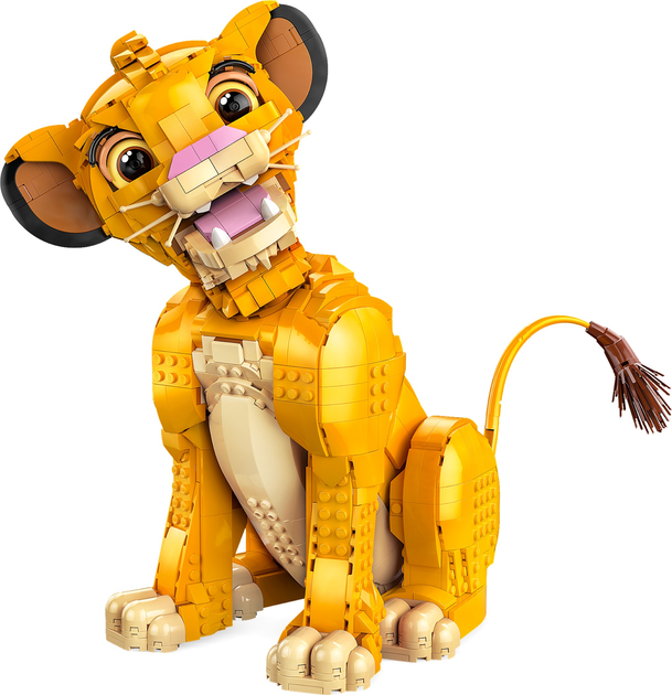 Zestaw klocków LEGO Disney Classic Król Lew — Młody Simba 1445 elementów (43247) - obraz 3