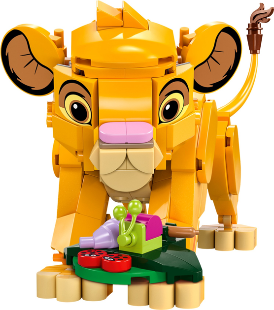 Конструктор LEGO Disney Classic Король Лев - Левеня Симба 222 деталі (43243) - зображення 5