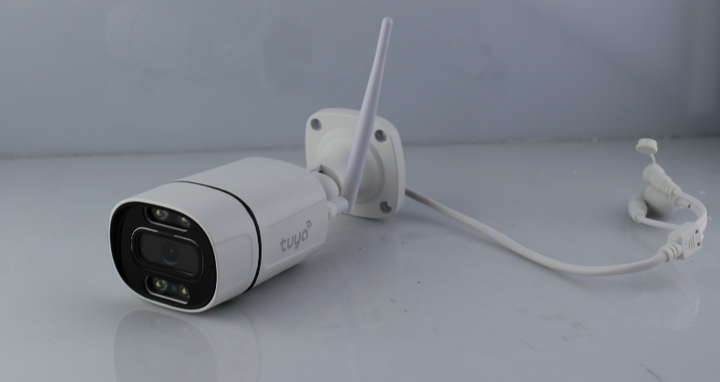 Камера видеонаблюдения TUYA с Wi-Fi, Full HD, ночная съемка, влагозащита IP66, белый - изображение 3