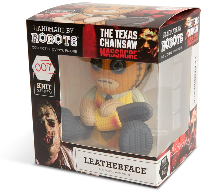 Колекційна вінілова фігурка Handmade By Robots Texas Chainsaw Massacre Leatherface 13 см (0818730022380) - зображення 1