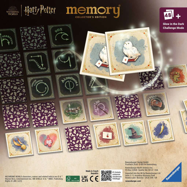 Gra planszowa Ravensburger Harry Potter Collection's Memory (4005556223497) - obraz 2