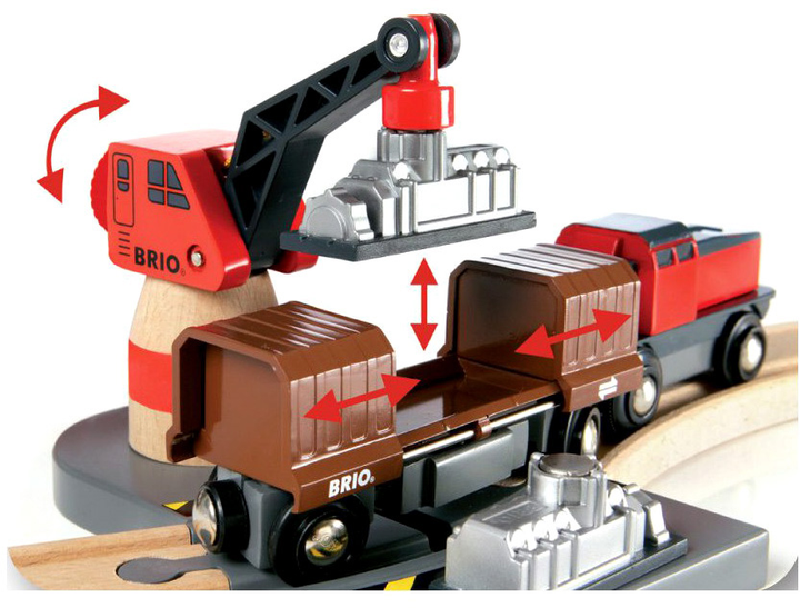 Zestaw do zabawy Brio Deluxe Railway 87 elementów (7312350330526) - obraz 8
