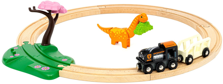 Ігровий набір Brio Dinosaur Circle 12 деталей (7312350360981) - зображення 7
