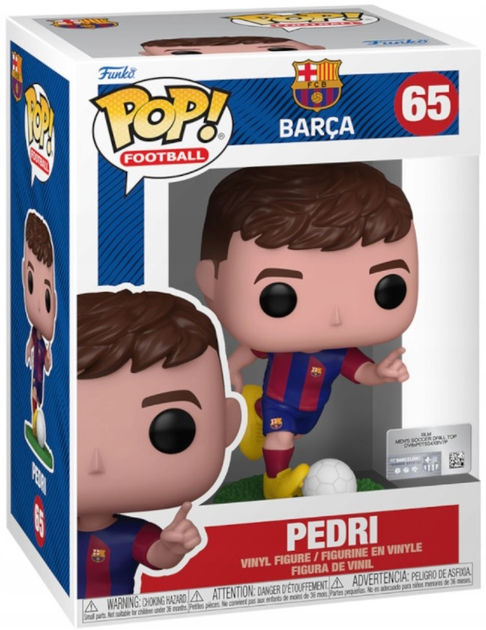 Фігурка Funko POP Football ФК Барселона - Педрі 65 (5908305247272) - зображення 1