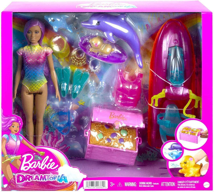 Lalka Mattel Barbie Dreamtopia z akcesoriami 30 cm (0194735003822) - obraz 1