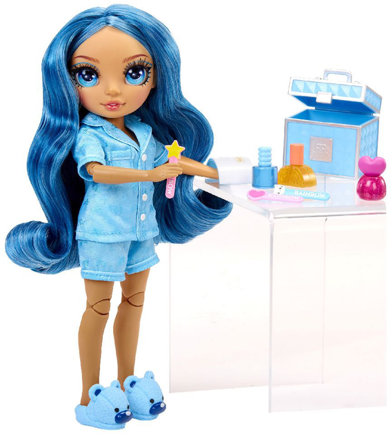 Lalka MGA Entertainment Rainbow High Junior Doll Skyler z akcesoriami 23 cm (0035051530947) - obraz 5