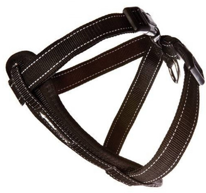 Szelki dla psów Ezydog Harness Neoprene Black S 37-60 cm (5708214102040) - obraz 1