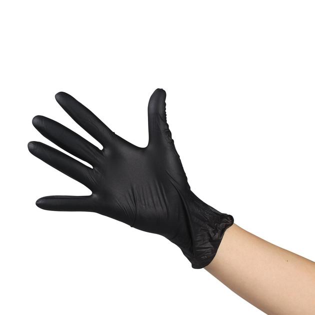 Перчатки нитриловые JRL Professional Nitrile Gloves L 100шт - изображение 2