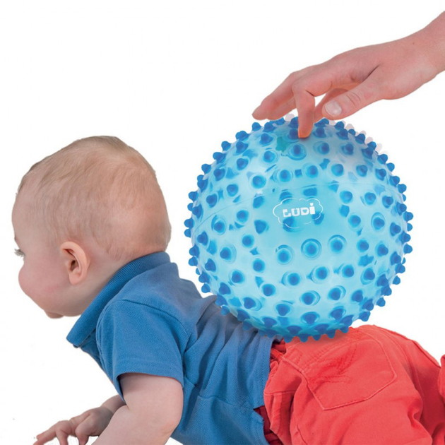 Piłka Ludi Sensory Ball Niebieska (3550833301142) - obraz 3