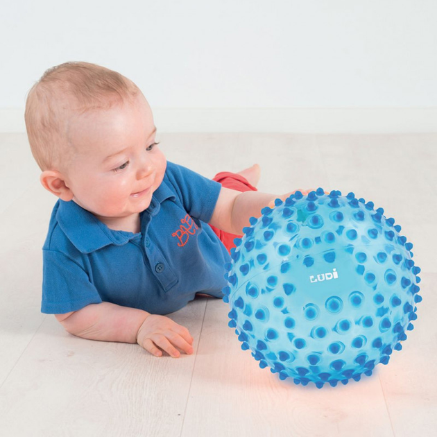 Piłka Ludi Sensory Ball Niebieska (3550833301142) - obraz 4