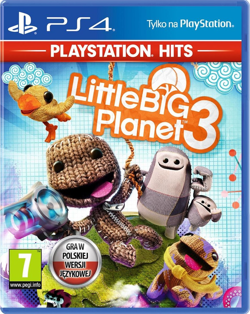Гра PS4 Little Big Planet 3 (Blu-Ray) (0711719414278) - зображення 1