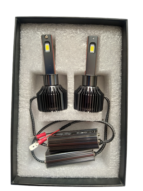 Светодиодная лампа Led H1 6000K 75W 12V M1 (2шт) - изображение 2