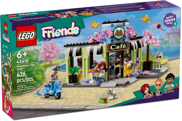 Конструктор LEGO Friends Кафе Хартлейк 426 деталі (42618) - зображення 1