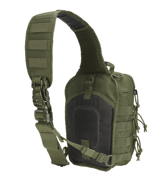 Тактическая сумка-рюкзак Brandit-Wea US Cooper sling medium(8036-1-OS) olive, 8L - изображение 2