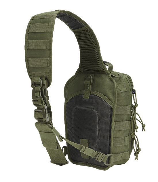 Тактична сумка-рюкзак Brandit-Wea US Cooper sling medium(8036-1-OS) olive, 8L - зображення 2