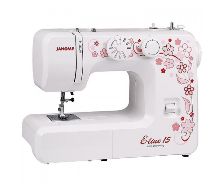 Швейная машинка электромеханическая Janome E-Line 15 – фото, отзывы ...