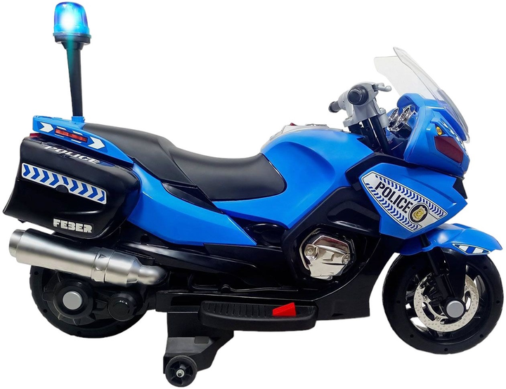 Електричний поліцейський мотоцикл Feber My Feber Police 12V (8411845018013) - зображення 2