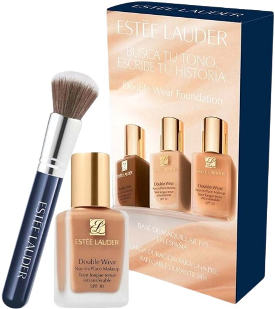 Podkład do twarzy Estee Lauder Double Wear Stay In Place SPF 10 z pędzelkiem do aplikacji 30 ml (887167705746) - obraz 1