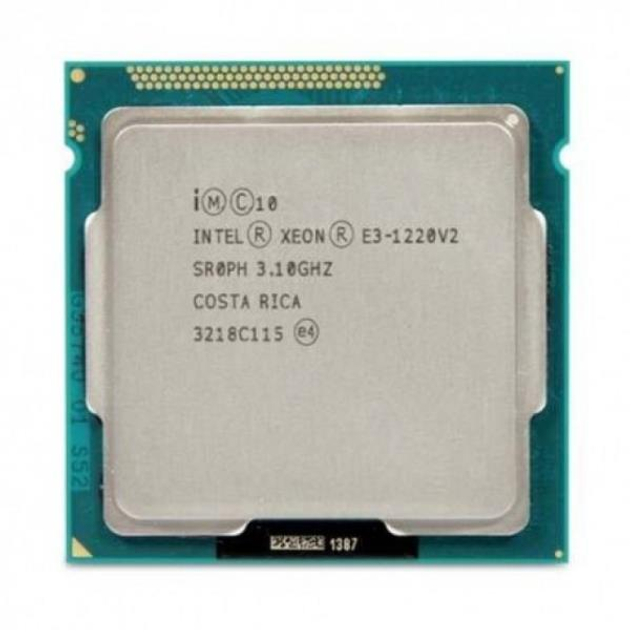 Процессор s1155 Intel Xeon E3-1220 V2, 3,1-3,5 МГц, 4-4 core, Нет, 69 W ...