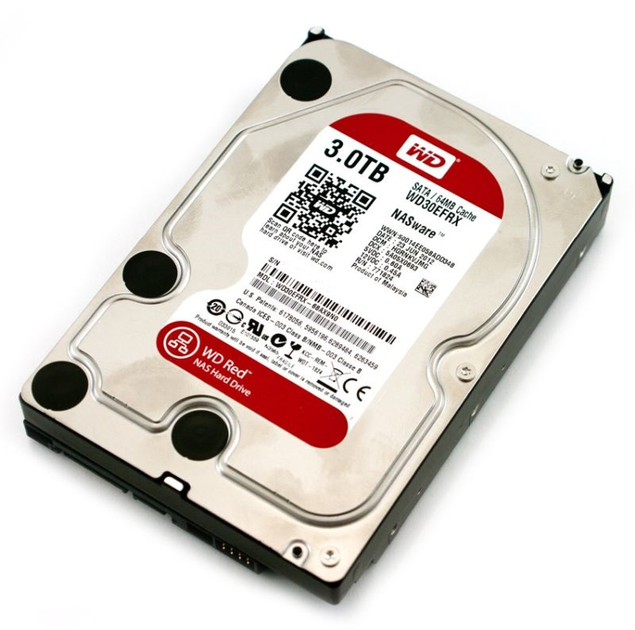 Жесткий диск 3 ТБ Western Digital (для ПК, 3.5", 5400 об/мин, 64 МВ ...