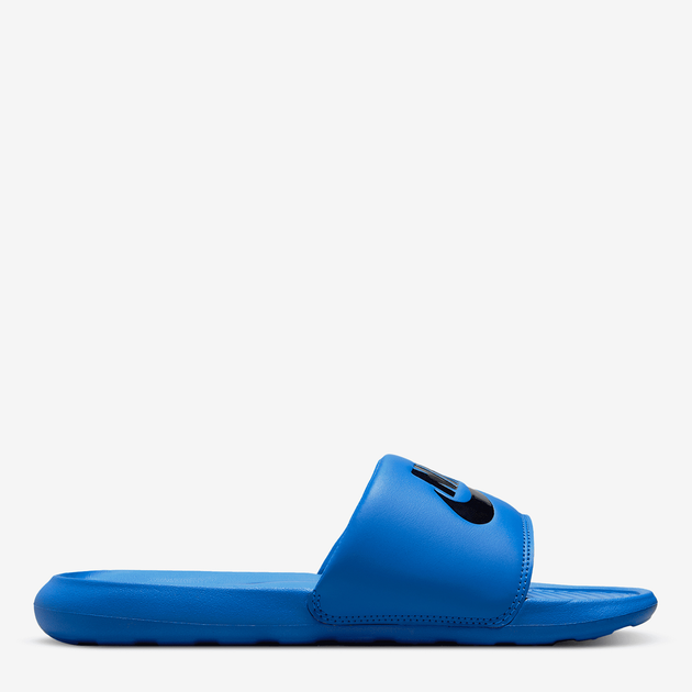 Акція на Чоловічі шльопанці для пляжу Nike Victori One Slide CN9675-400 46 (12US) 30 см Сині від Rozetka