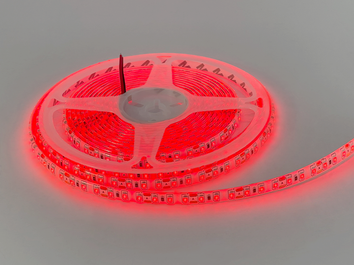 Світлодіодна стрічка MTK 1 м SMD3528 120 LED 12В 9.6Вт/м IP65 червоний - зображення 2