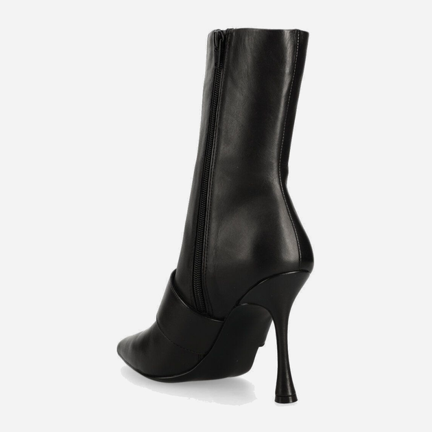 Botki damskie skórzane Steve Madden Banter Bootie SM11002605-017 41 26.2 cm Czarne (8720857117738) - obraz 4