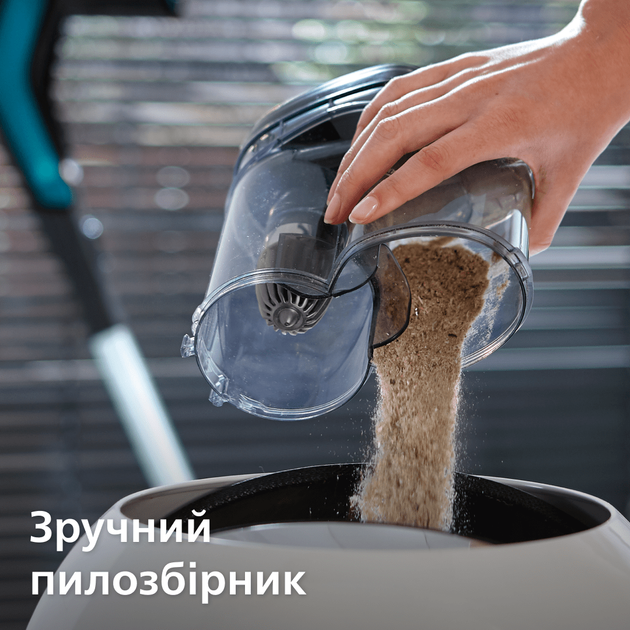 Миючий бездротовий пилосос PHILIPS SpeedPro Max Aqua FC6904/01 - Фото 15 Миючий бездротовий пилосос PHILIPS SpeedPro Max Aqua FC6904/01 - зображення 15