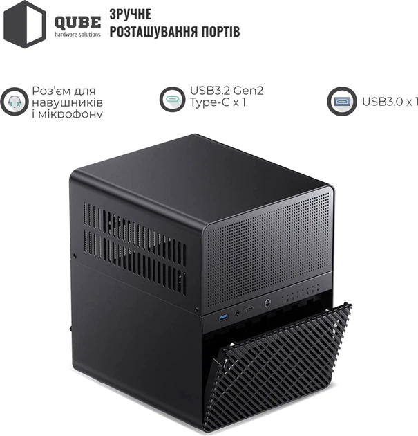 Корпус Jonsbo N3 Black без БП – фото, отзывы, характеристики в