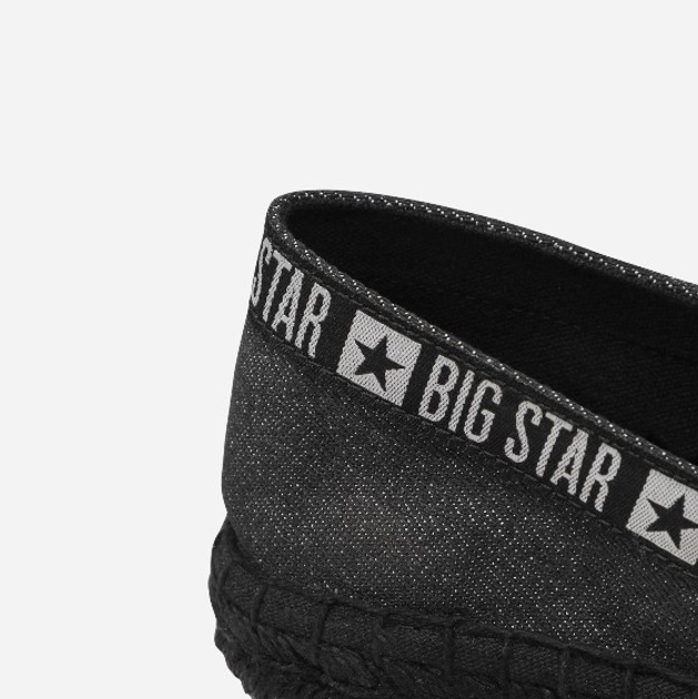 Жіночі еспадрильї Big Star JJ274878 38 Чорні (5900714495749) - зображення 7