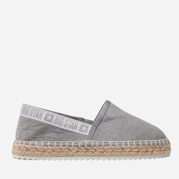 Damskie espadryle Big Star JJ274876 36 Szare (5900714495480) - obraz 1