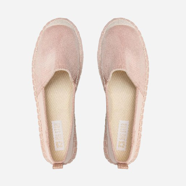 Espadryle damskie Big Star JJ274955 38 Różowe (5900714497262) - obraz 6
