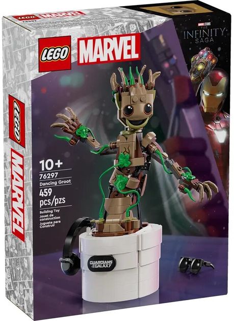 Конструктор LEGO Marvel Танці Грут 459 деталей (76297) - зображення 6
