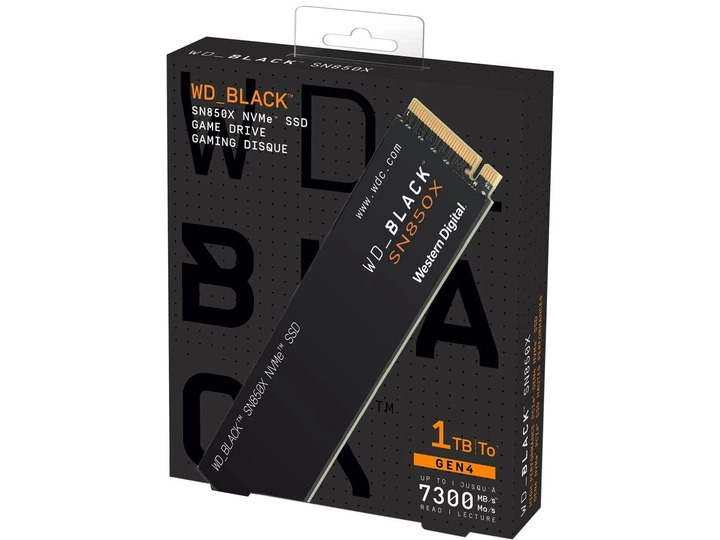 SSD накопитель 1 TB WD Black SN850X (WDS100T2X0E) – фото, отзывы