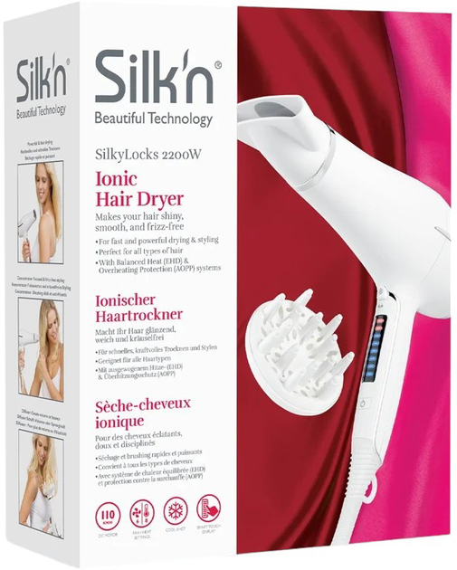 Suszarka do włosów Silk`n SilkyLocks (8712856055302) - obraz 10