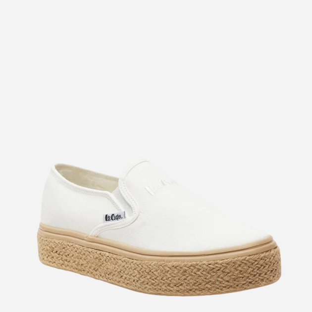 Espadryle damskie Lee Cooper LCW-24-44-2430LA 41 27.5 cm Białe (5904292158225) - obraz 2