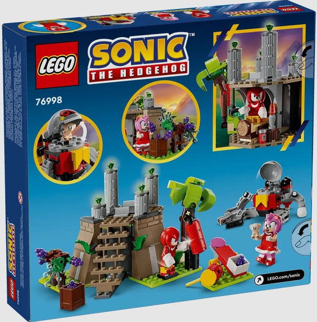 Конструктор LEGO Sonic the Hedgehog Наклз і храм Майстра Смарагду 325 деталей (76998) - зображення 8